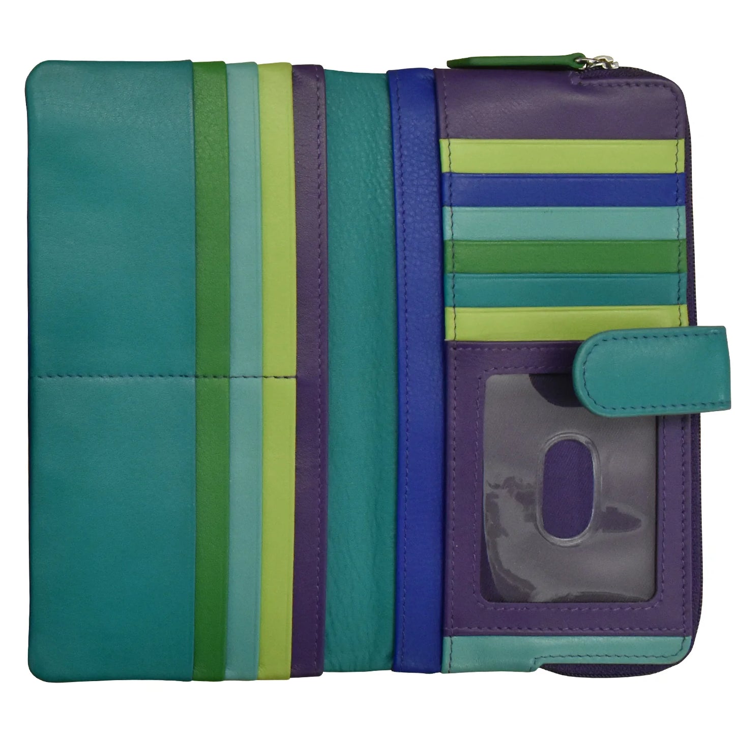 Cool Tropics-Smart Phone -Rfid Leather Wallet 