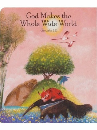 Book Children's Bible Pink Tiny Bear's Bible A Bible To Love Padded Hard Cover