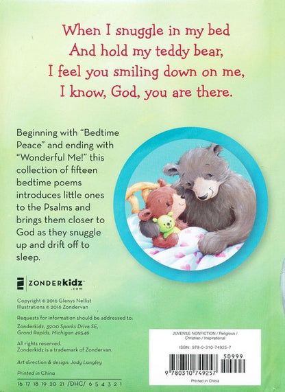 Book Children's Snuggle Time Psalms 49257 