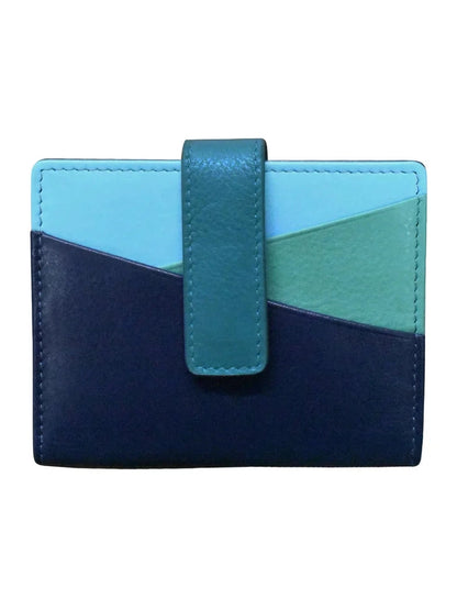 Wallet Mini Asymmetric Card Serenity Multi Colored 7803