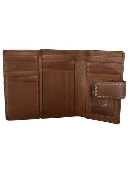 Midi Wallet Toffee Leather 7826 