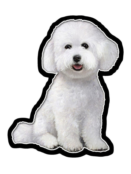 Vinyl Sticker&nbsp; Bichon Frise Dog 788-4