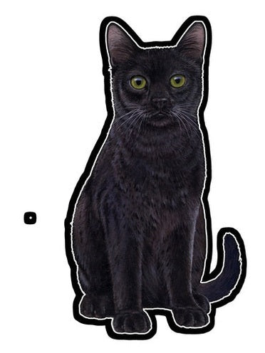 Vinyl Sticker&nbsp; Black Cat 789-5