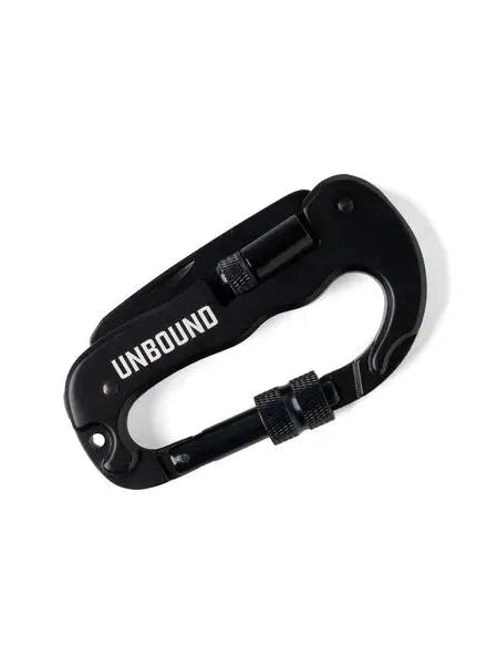 Carabiner 6 In 1 Multi Tool Black Bhub12