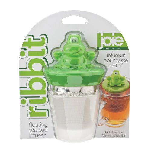 Tea Cup Infuser Floating Frog Green 10033 