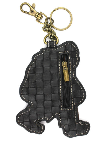 Coin Purse / Key Fob  Green Big Foot 806Bfto 