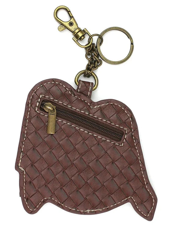 Coin Purse / Key Fob  Chickadee 