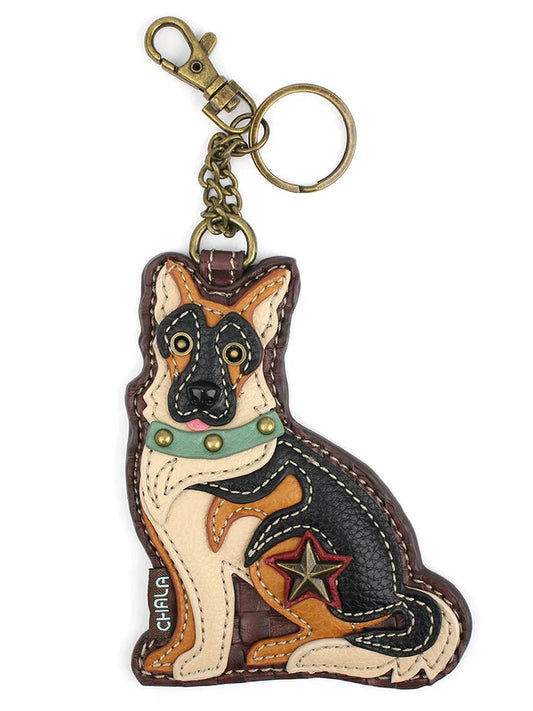 Coin Purse / Key Fob  German Shepherd 2  806Gsao 