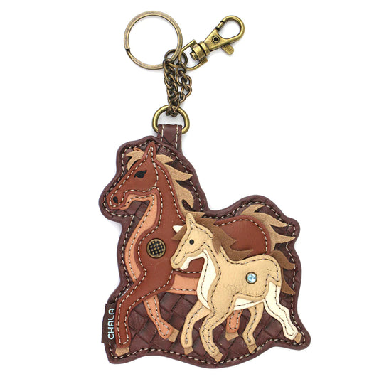 Key Chain Charm - Horse Family 