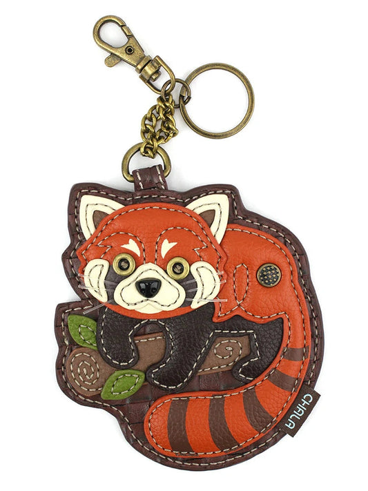 Coin Purse / Key Fob  Red Panda 806Paro 