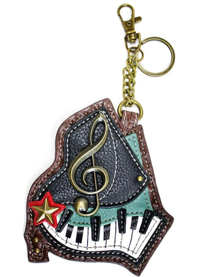 Coin Purse / Key Fob  Piano 806pno 