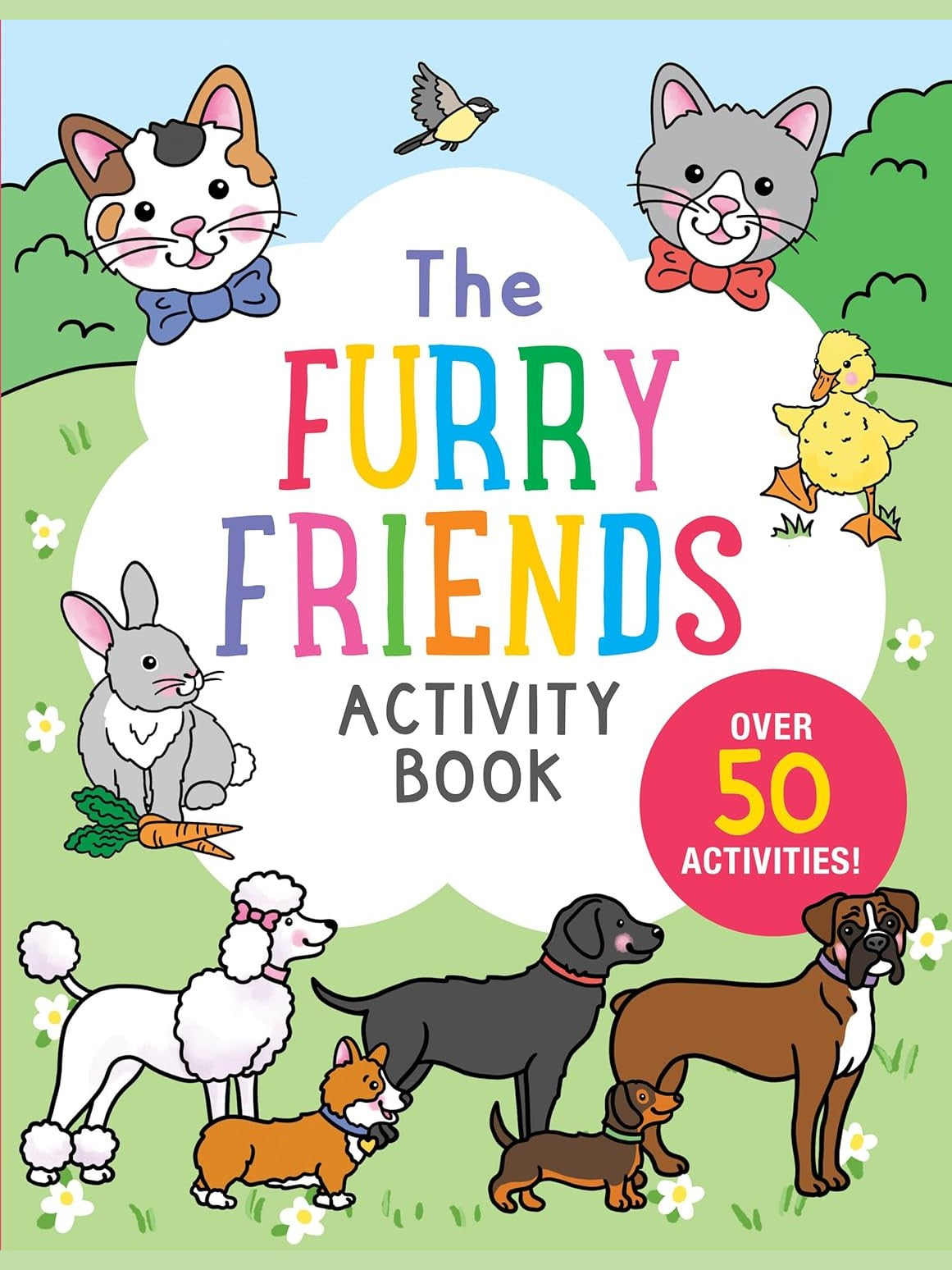 Activity Book Furry Friends Children's  38174