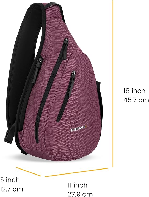 Back Pack Espirit Sling At Smokey Orchid Rfid SS26