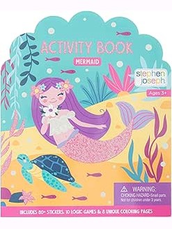 Sticker Activity Book A Mermaid Children's Sj-1186-28