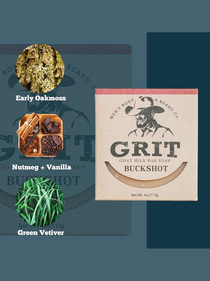 Bar Soap Buckshot Goats Milk Soap Grit Soap Supply&nbsp; Gbs-buck