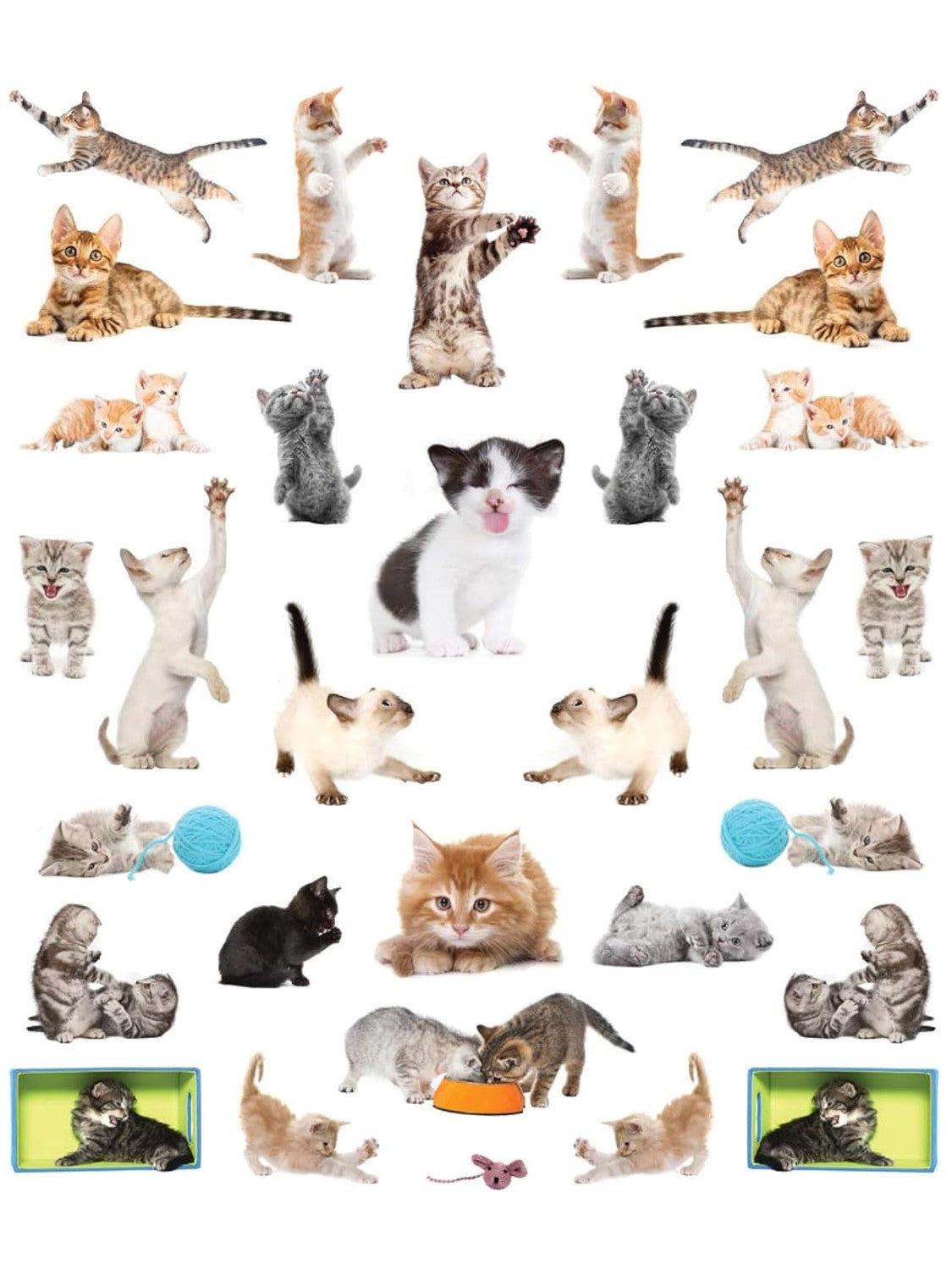 Sticker Book Kittens 400 Reuseable Stickers&nbsp;