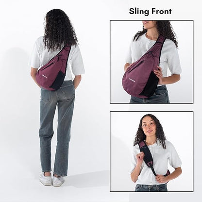 Back Pack Espirit Sling At Smokey Orchid Rfid SS26