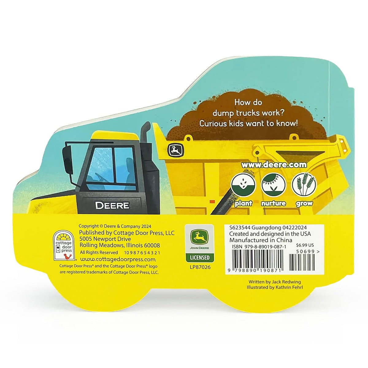 Book How A Dump Truck Works Board Book&nbsp; Children's 391321