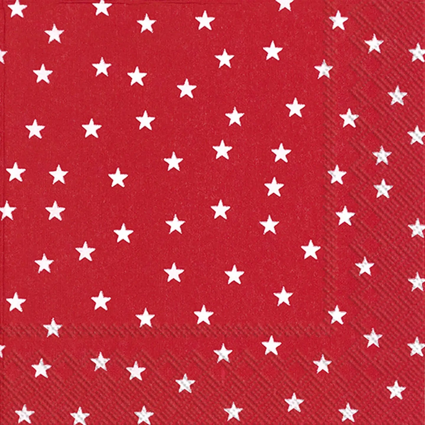 Napkin Cocktail Little Stars Red c583210 