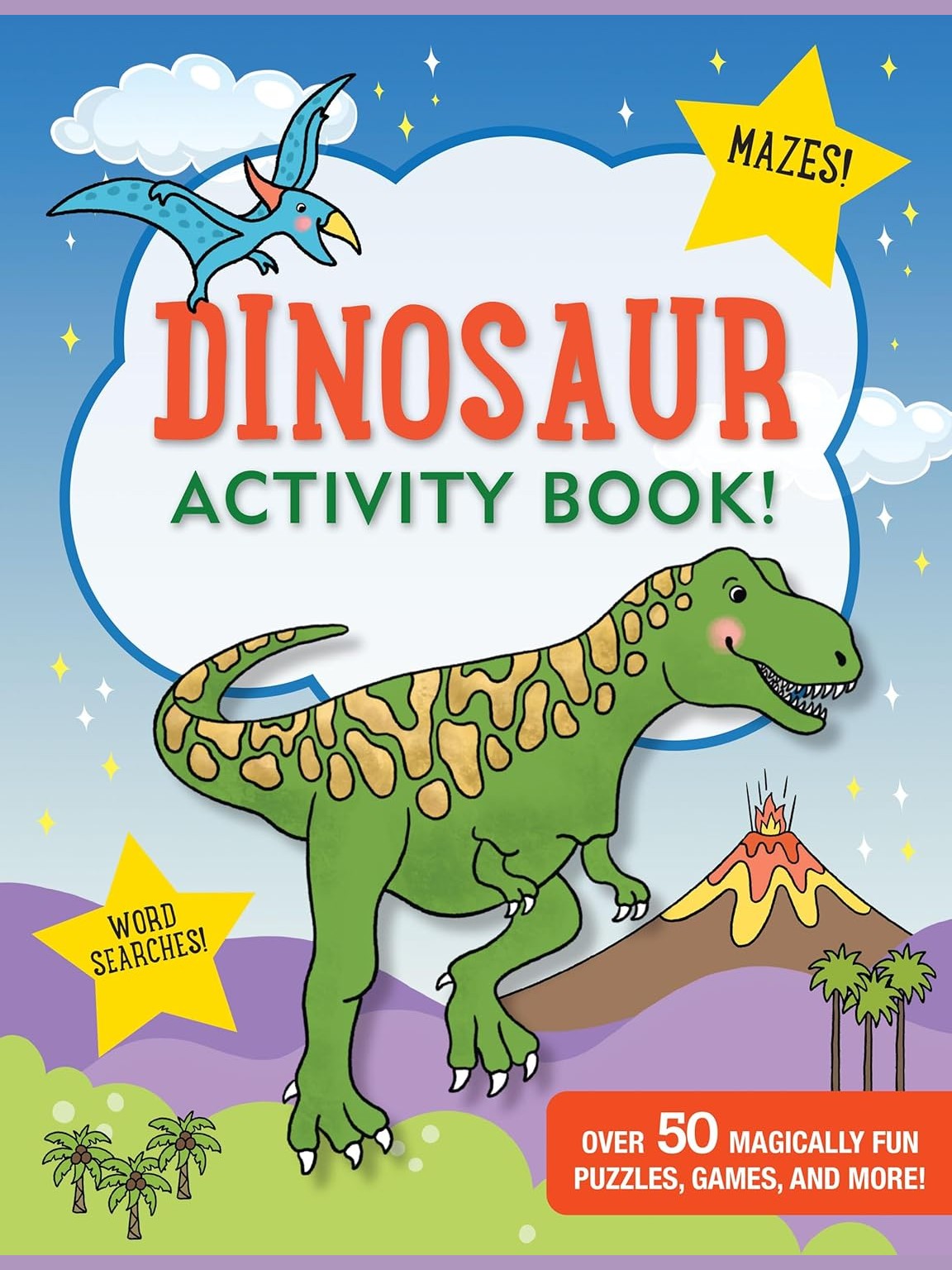  Activity Book Dinosaurs Children's  35906