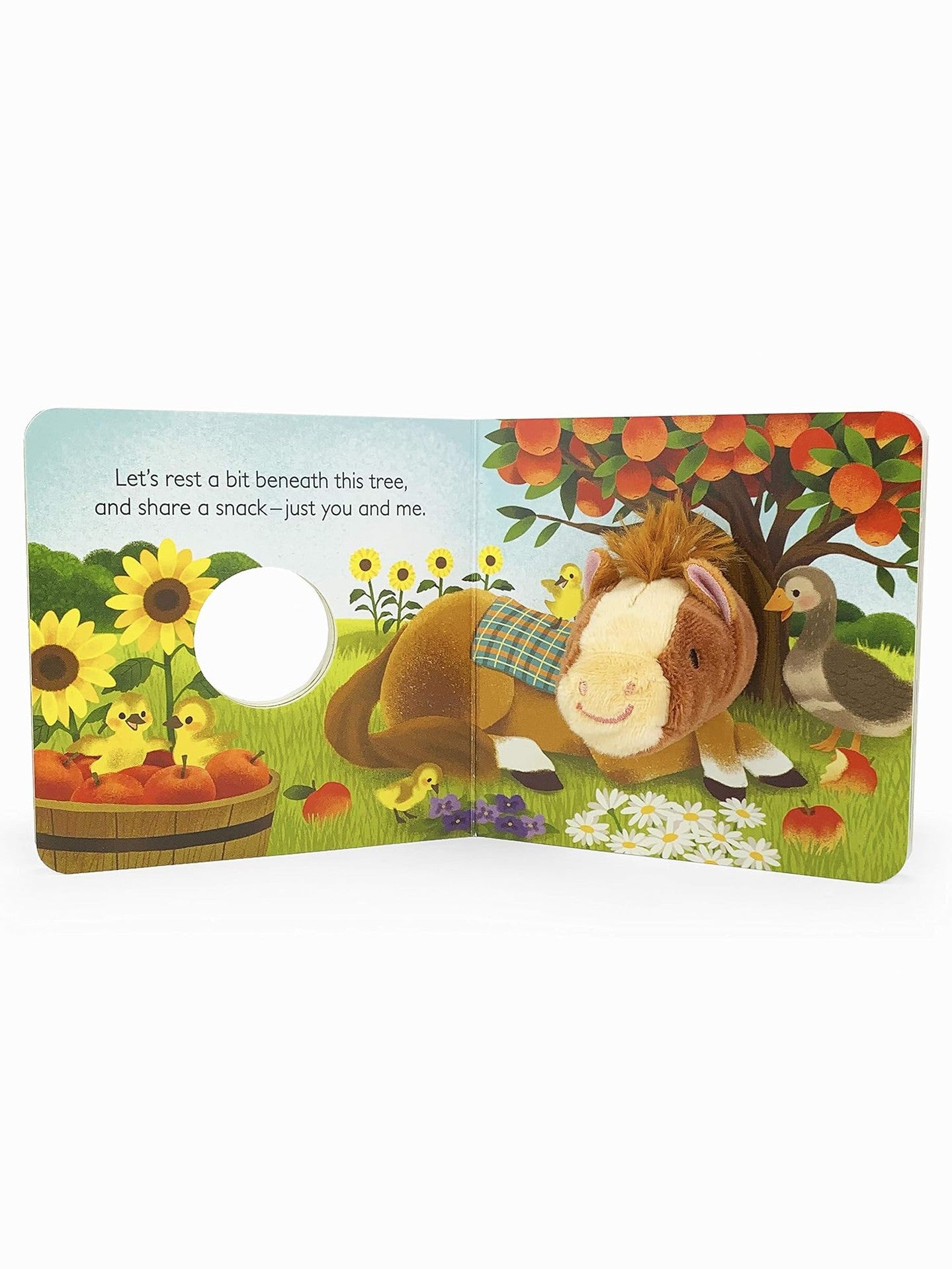 Book Finger Puppet A Little Horse&nbsp; Children 390803