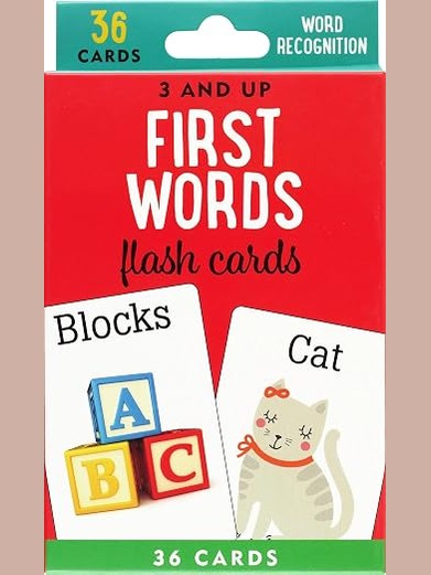 Flash Cards First Words For Kids 36pc 336934