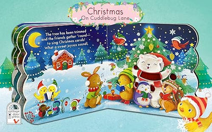 Book Finger Puppet Christmas Christmas On Cuddle Bug Lane Children 390938 