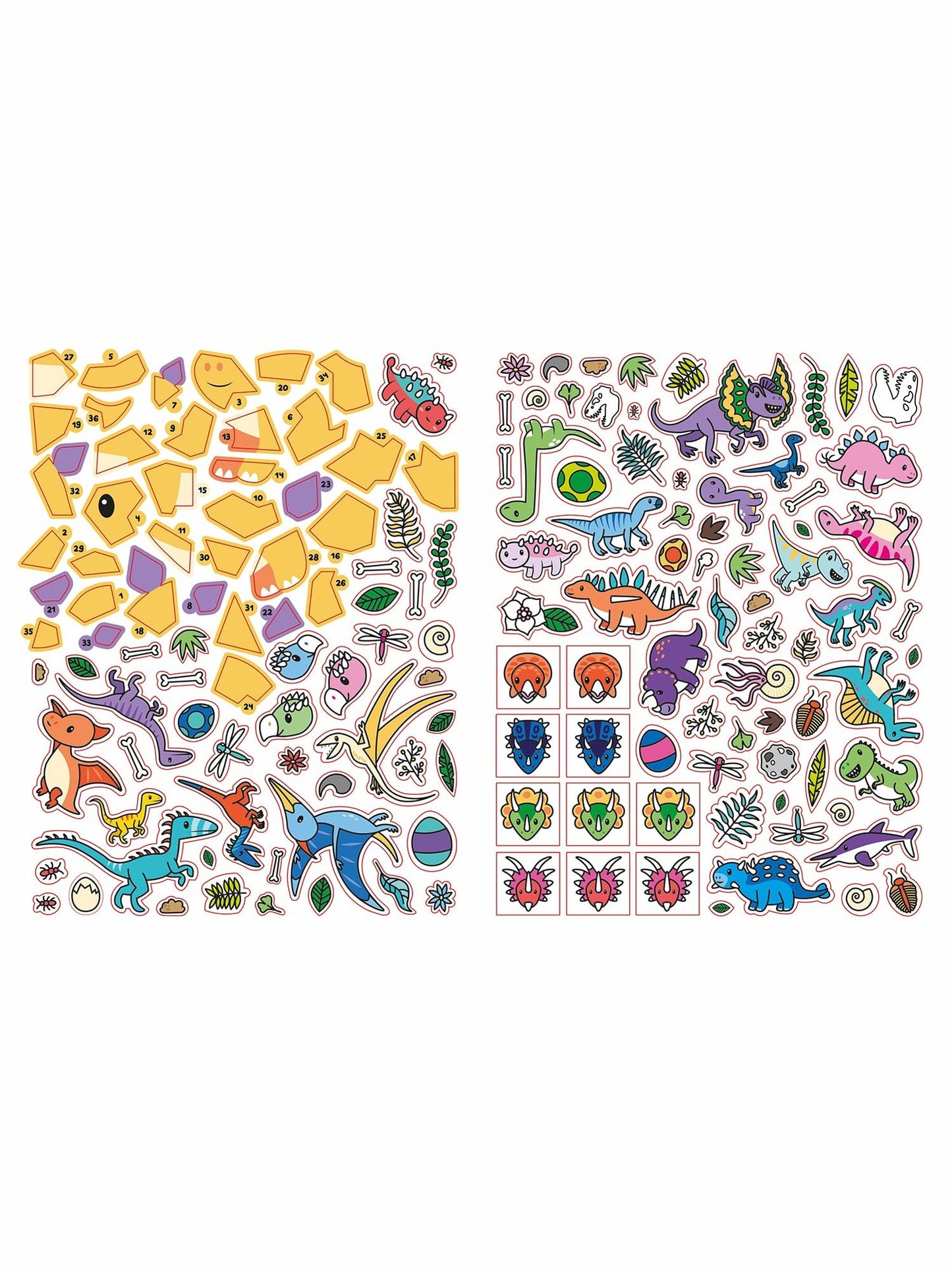 Dinosaur Sticker Activity Book Children's 391377