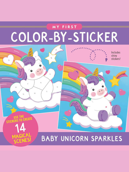 Color By Sticker Baby Unicorn Sparkles 14 Scenes&nbsp; 347084