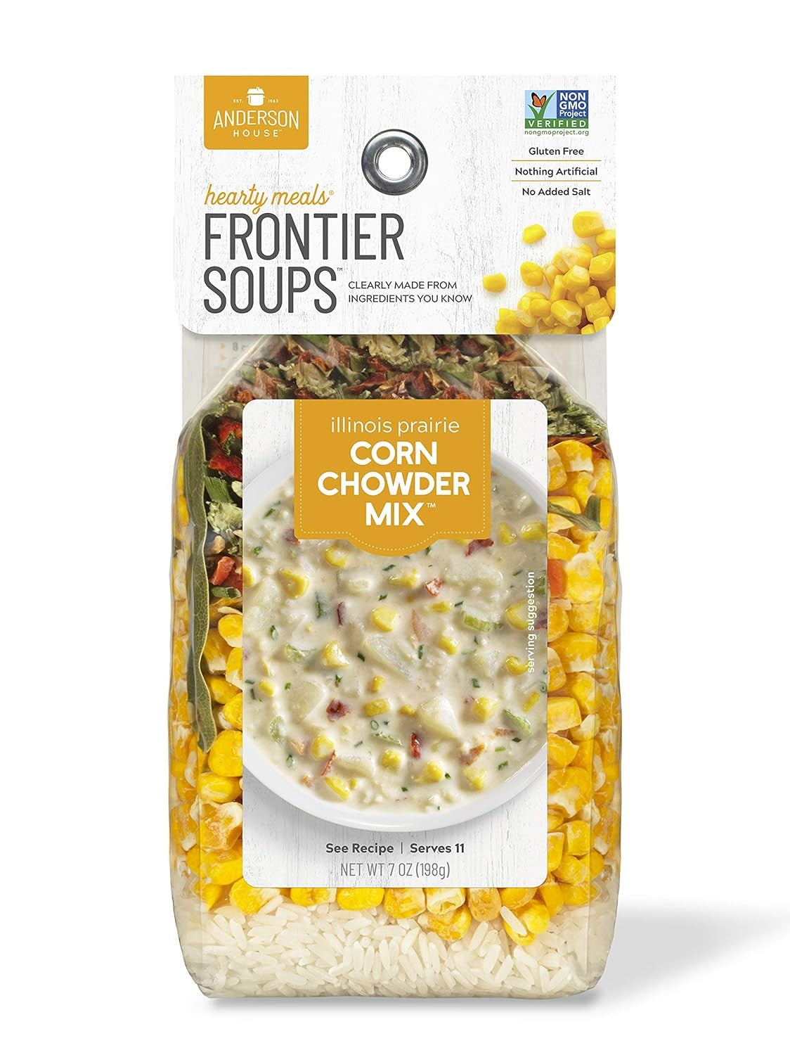 Soup Illinois Prairie Corn Chowder 7oz IL