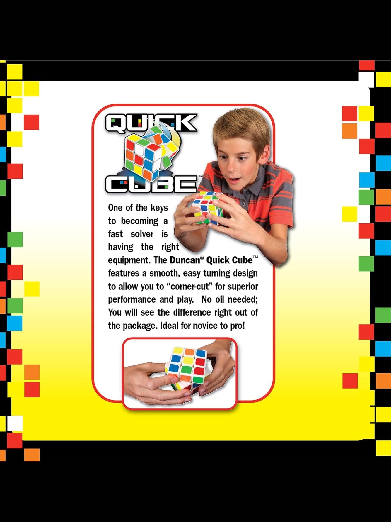Quick Cube Brain Teaser 3"x3" 3901Qc