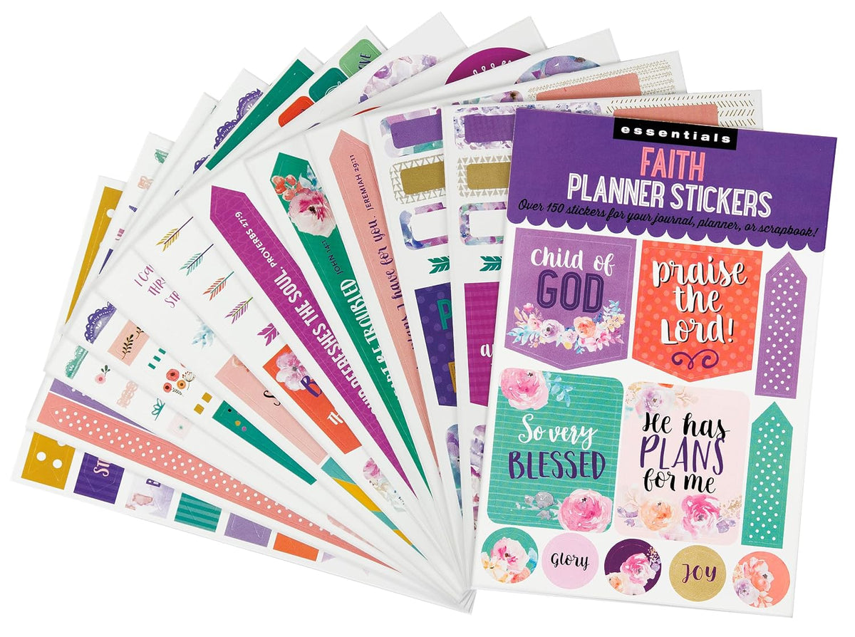 Sticker Faith Planner 150 pc 328724