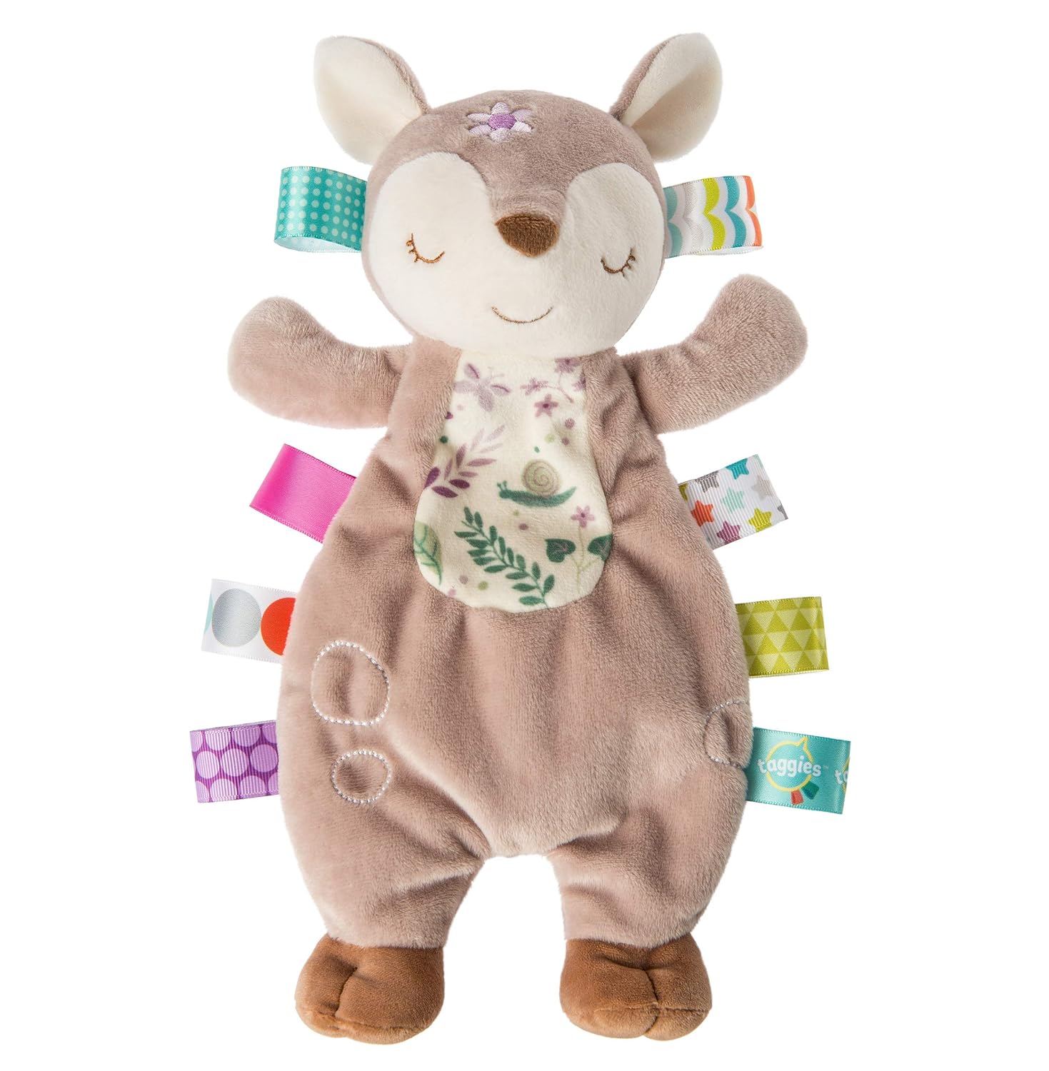 Stuffed Animal Taggies Flora Fawn Lovey 40253 