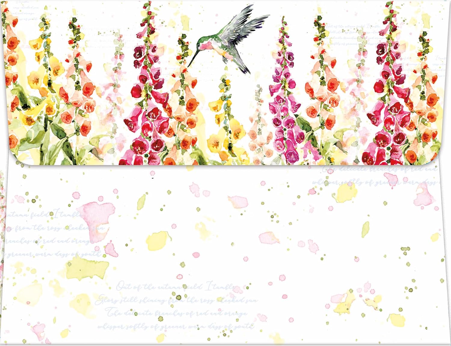 Note Cards Flutter Hummingbird 13Pk 1005990