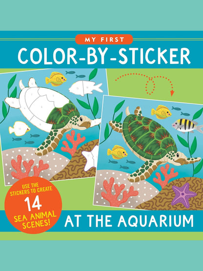 Color By Sticker&nbsp; At The Aquarium&nbsp; 14 Scenes&nbsp; 346148