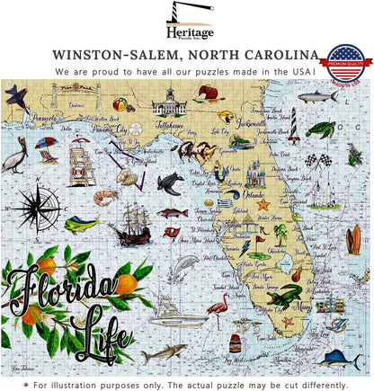 Puzzle Florida's Life1000 pc 30612