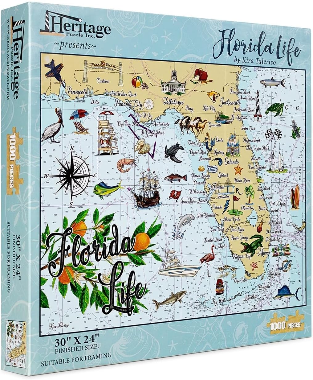Puzzle Florida's Life1000 pc 30612