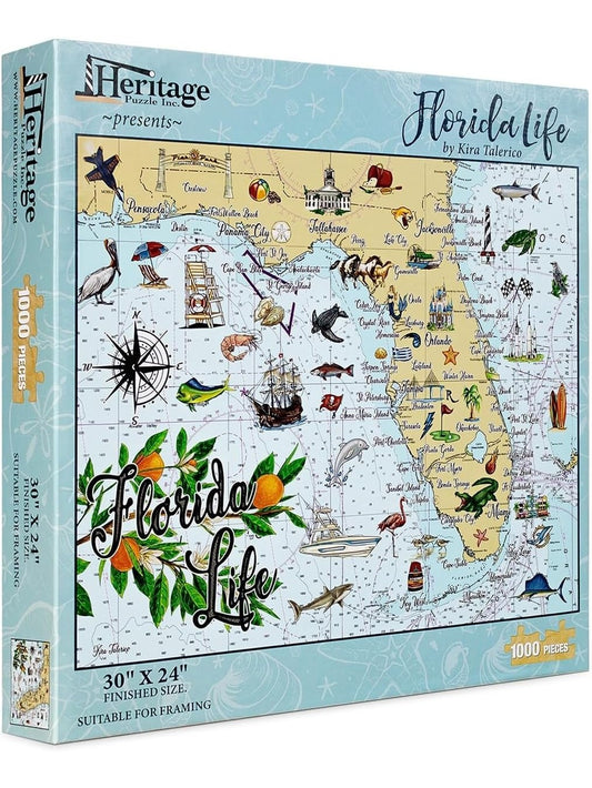 Puzzle Florida's Life1000 pc 30612