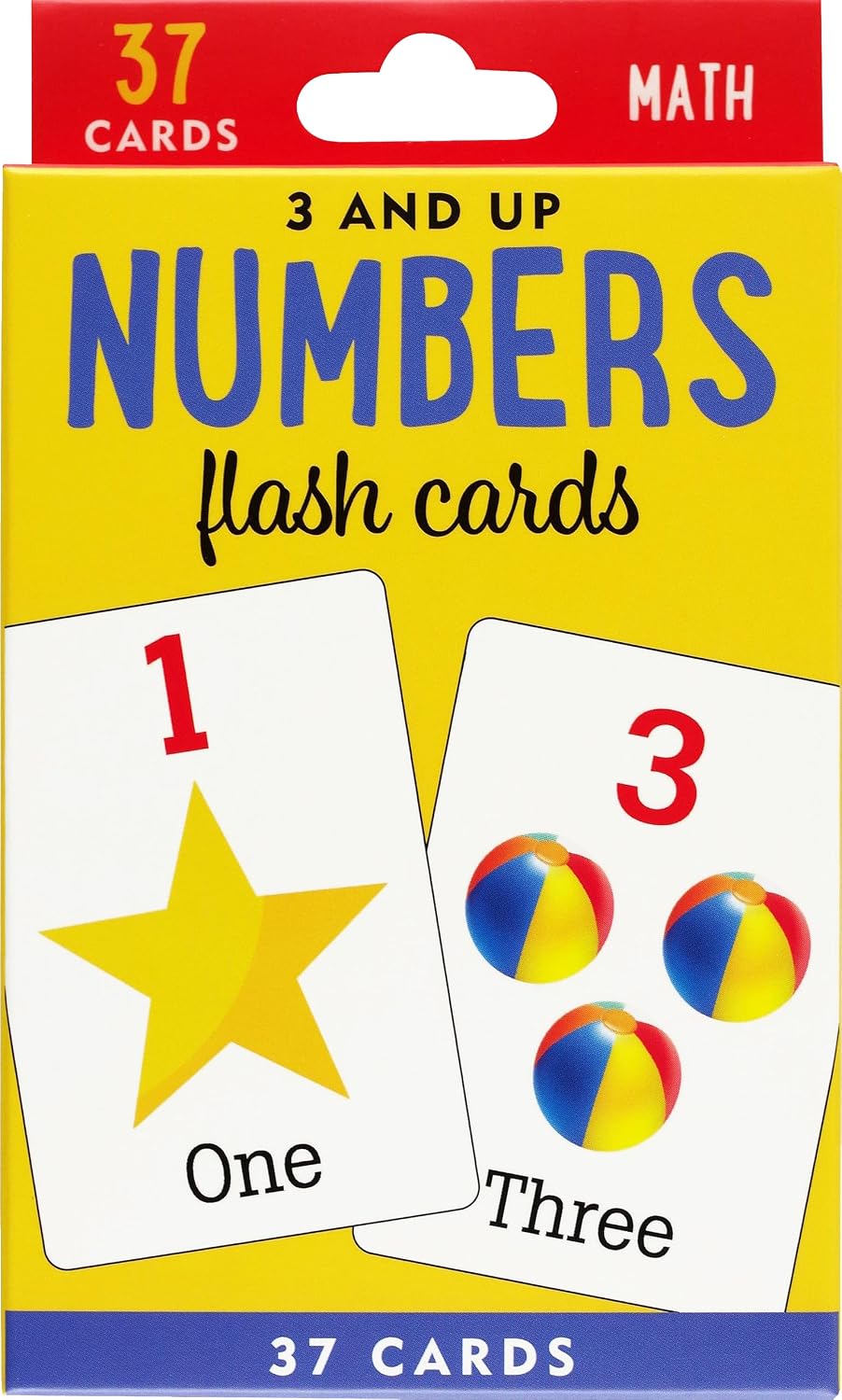 Flash Cards Numbers For Kids 36pc 336910