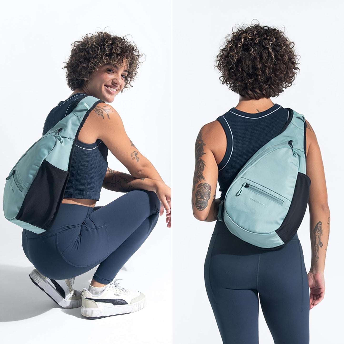 Back Pack Espirit Sling Surf Mint Rfid SS26