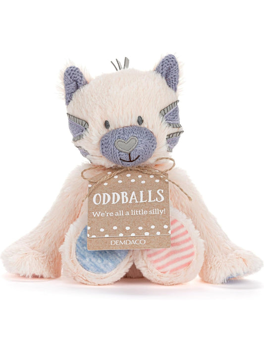 Oddball Mini Stuffed Animal Pink Kitty  5004840081