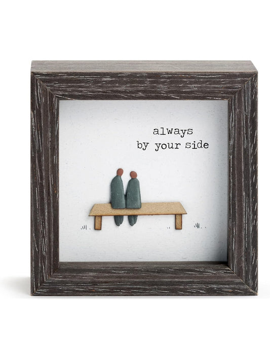 Shadow Box Always Be By Your Side 4x4x2" 70149 