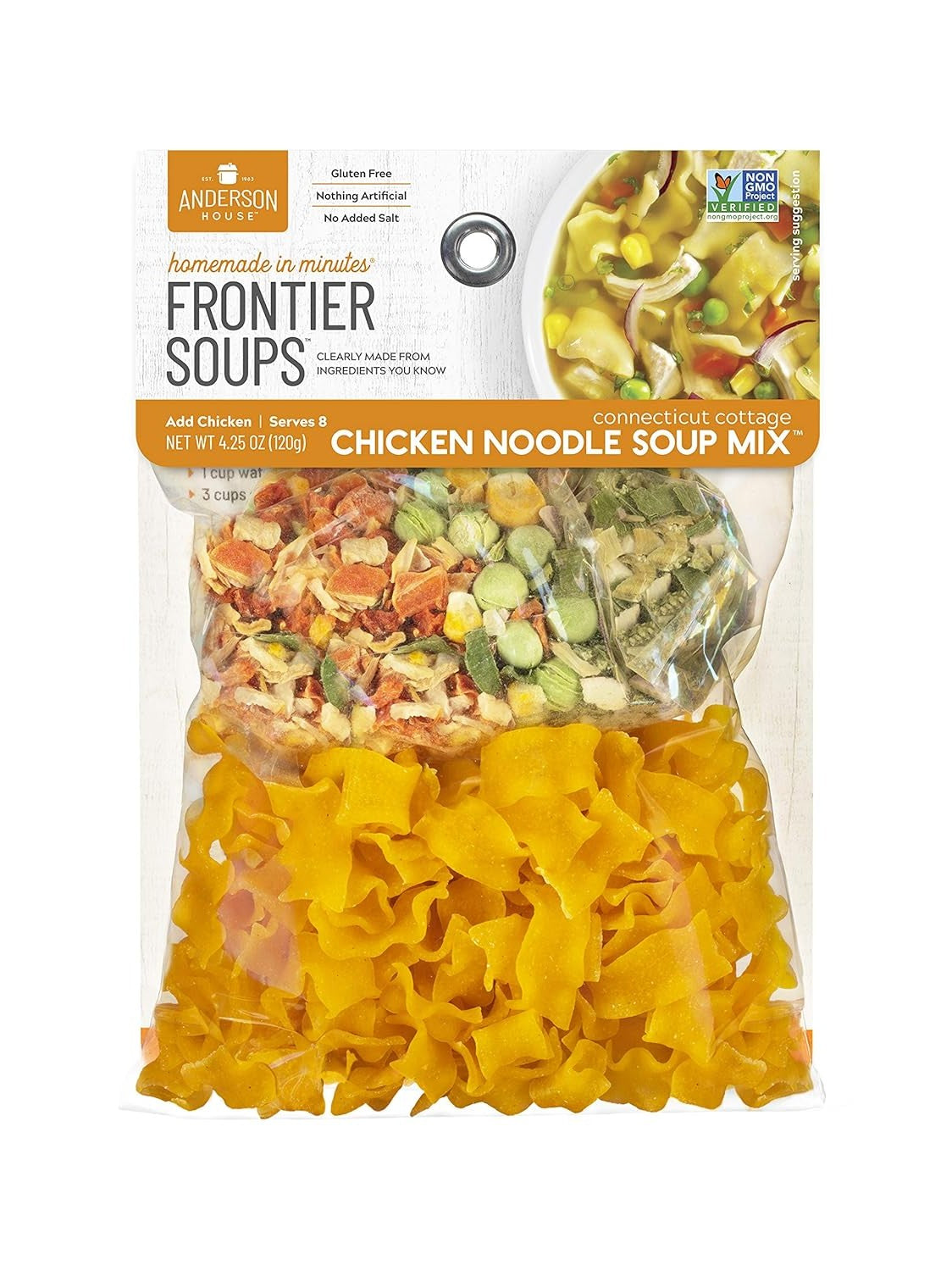  Soup Connecticut Cottage Chicken Noodle Mix 4.25oz