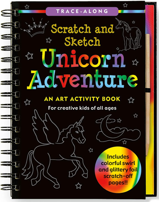 Scratch & Sketch Unicorn Adventures 13171