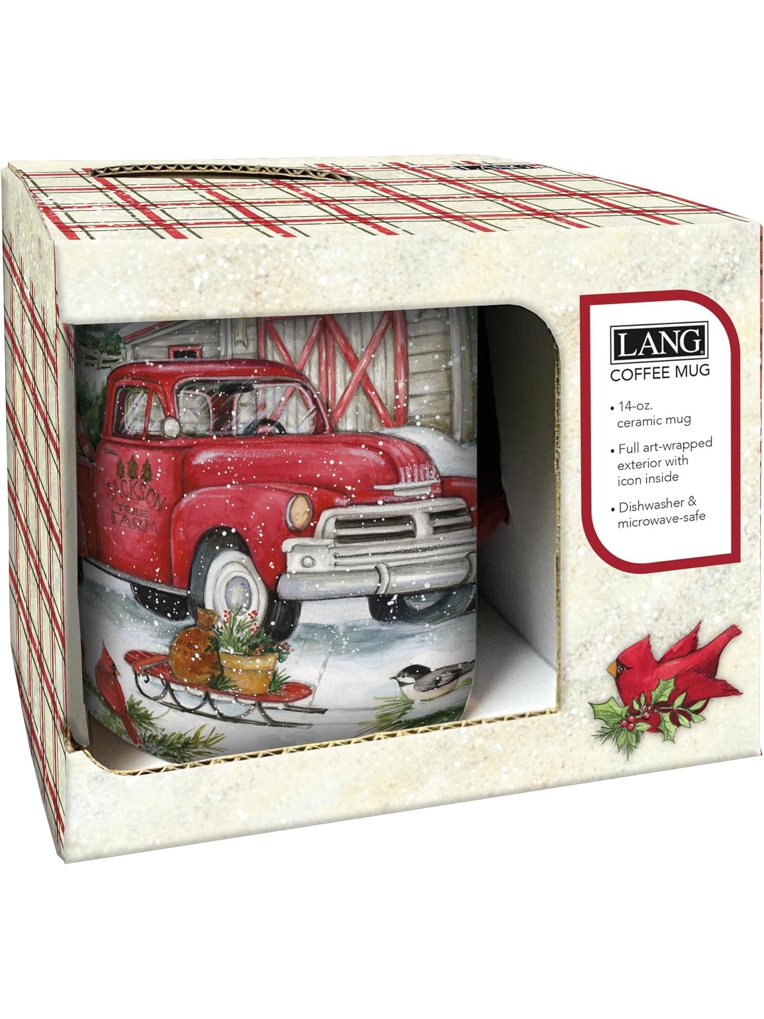 Mug  Christmas Truck 14oz 2122110