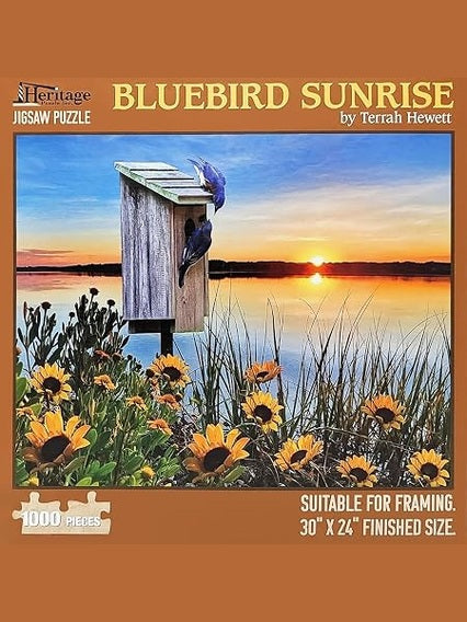 Puzzle Bluebird Sunrise 1000 pc 40803