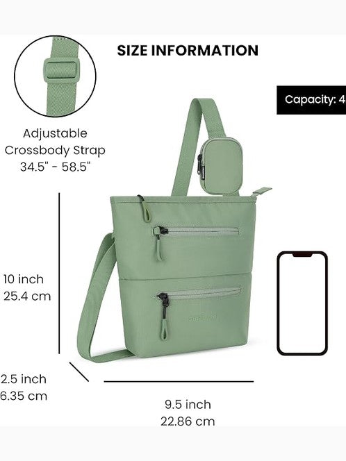 Crossbody Bag Sadi Olivine Removeable Coin Purse&nbsp; Olive Fw26