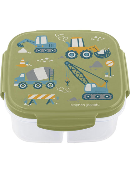 Snack Box With Ice Pack Green Construction Equipment Sj-1176-09 