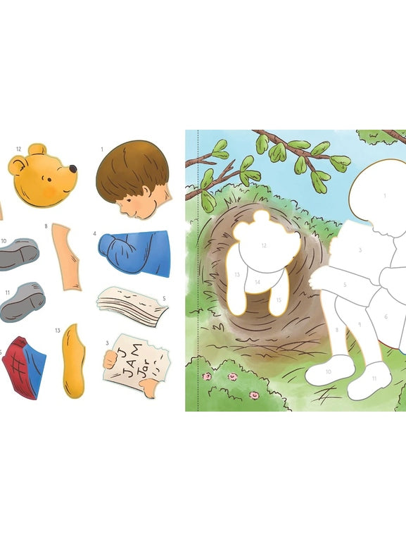 PeterPP-Color By Sticker Winnie The Pooh&nbsp; 14 Scenes&nbsp; 48593