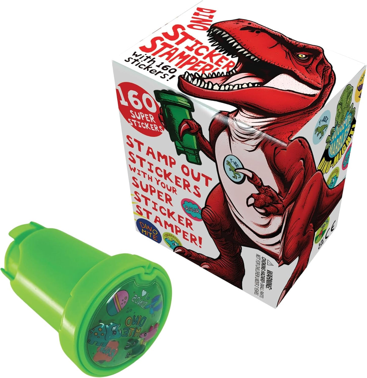 Dino Sticker Stamper w160 Stickers Children's 213268